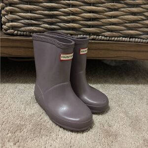 Hunter Kids Lavender Rain Boots